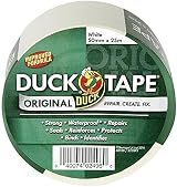 Duck Tape Original White Cloth Tape 50 mm x 25 m Pack of 6 view 2