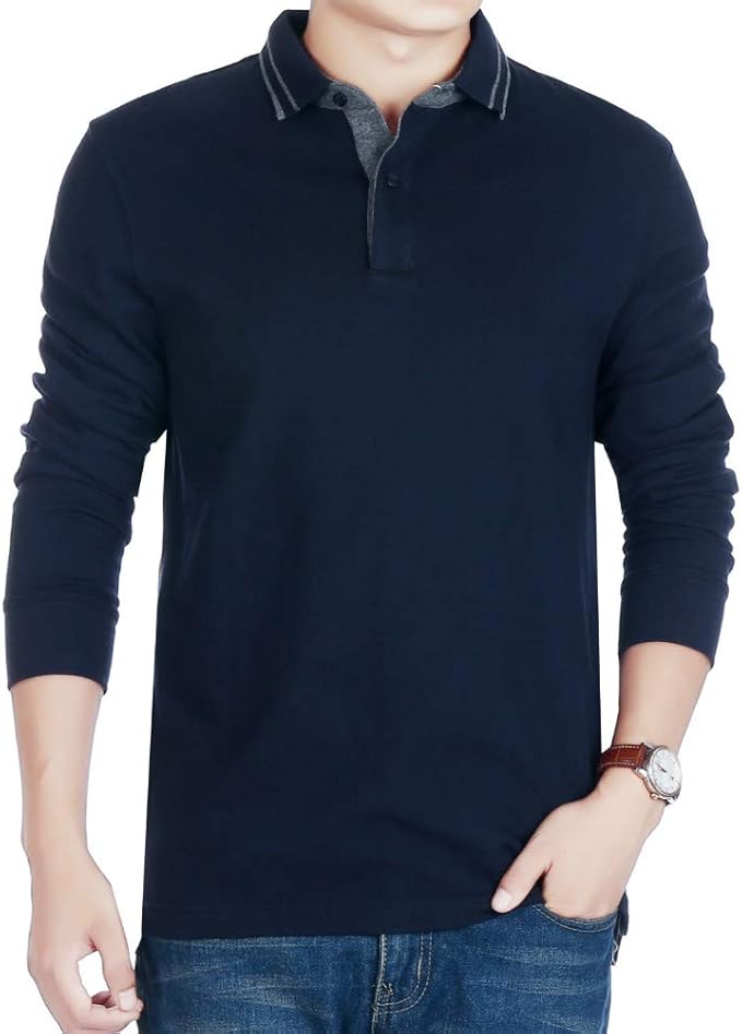 long sleeve polo type shirts