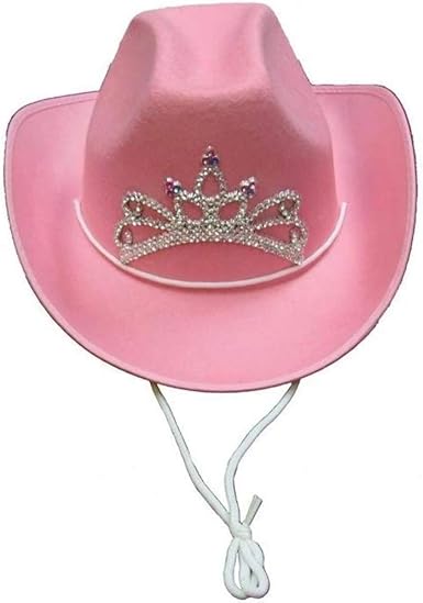 Girls Pink Cowgirl Hat 