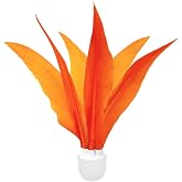 Jazzminton Sport - 10 Replacement Birdies - Indoor &amp; Outdoor Extra Feather Birdies for Paddle Ball Game, Pickleball, Badminton, Tennis