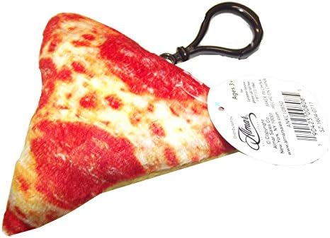 Plush Food Keychains (Plush Pizza)