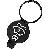 Rydowenna Windshield Wiper Washer Fluid Reservoir Tank Bottle Cap Replacement Cap Compatible with GMC Chevrolet Buick Cadilla