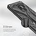 Zizo Static Series Compatible with Samsung Galaxy S9 Plus Case Military Grade Drop Tested with Built in Kickstand Black