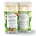 All Natural Effective Underarm Deodorant (Unscented) • Neutralizes Odors and Prevents Natural Sweat or Excessive Sweating Caused by Stress or Exercise • Best Travel Deodorant for Men & Women.