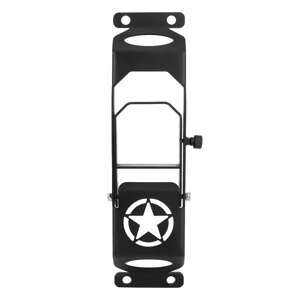 Gorgeri Door Step Ladder, Car Upper Roof Doorstep Step Ladder Accessory Black Fit for Jeep Wrangler JL