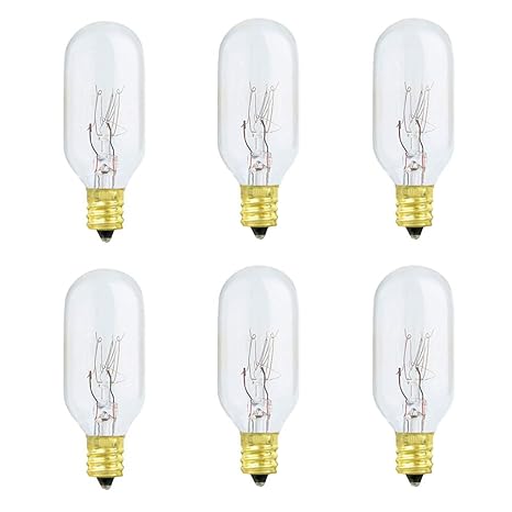 Amazon.com: Bombilla incandescente de 25 W y lámpara de sal ...