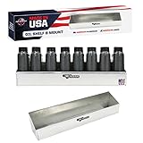 Pit Posse 564 Oil Shelf Caddy 8 Bottle Rack Holder