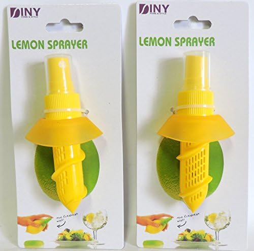 2 pack Lemon Citrus Sprayer Large 4" Gets Deep into the Fruit