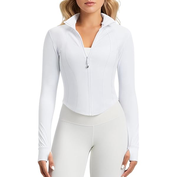 Amazon.com: Danskin Women's Full Zip Running Jacket, Birch, Small