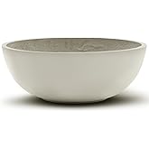 RimCereal 17.7 Inch Large Concrete Planter Outdoor Indoor, Decorative Concrete Flower Pot with Drainage Hole for Home and Garden