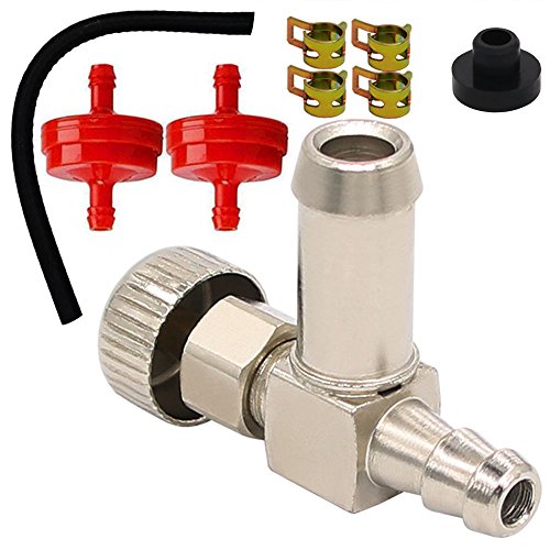 Fuel Shut Off Valve for Lawn Mower 951-0171 751-0171 735-0149 935-0149 Fuel Tank Bushing for MTD Troy Bilt Cub Cadet Lawn Mower Portable Generator Snow Blower Tiller (951-0171) - Thumbnail 5