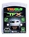 TruGlo TFX Handgun Sight | Durable Shock-Resistant Compact Brightly Glowing Tritium & Fiber-Optic Xtreme Day/Night Sight, Compatible with Ruger SR Handguns