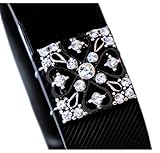 Fitbit Bling Jewelry Accessory Charge HR Flex Sweetheart (Black, Fitbit Charge/Charge HR)