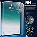 IVSO Screen Protector for iPad Pro 12.9 2018, [Scratch-Resistant] [No-Bubble ] 9H Hardness HD Clear Tempered Glass Screen Protector for Apple iPad Pro 12.9 2018 Tablet (Clear)
