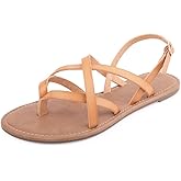 Women's Gladiator Flat Sandals Fisherman Strappy Sandals Ankle Strap Sandals