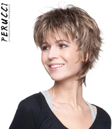 Ellen Wille Miranda Straight Wig, Brunette, Short, Synthetic, Blond / Red / Grey