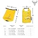 Forbidden Road Waterproof Dry Bag 2L / 5L / 10L / 15L / 20L Roll Top Sack Bag for Kayaking Boating Camping Long Adjustable Shoulder Straps Included (8 Colors)