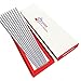 LIUNA Korean Stainless Steel Chopsticks Household Restaurant Square Metal Chop Stick Gift Set 5 Pairs