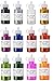 Glitter Glue, Washable, Colored Glitter Glue Set – Non-Toxic – 12 Bottles, Large 60 ml Bottles - Perfect for Fun Arts, Crafts, Scrapbooking, Slime Making, Party, Holiday Crafts