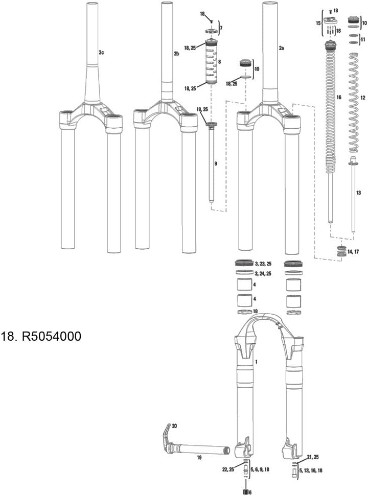 RockShox Domain Damper Service Kit Sports & Outdoors Cycling kmotors.co.th