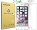 iPhone 8 Screen Protector, Shamo's 3-Pack [3D Touch Compatible] Glass Screen Protector 0.2mm, Touch Accurate Fit, Premium Tempered Glass, for iPhone 7 and iPhone 8