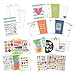 Carpe Diem Fitness Planner - A5 Inserts and Accessories - Fitness Tracking Insert Set, Tab Dividers, Dashboards, Doc It Journal, Bookmark Tablet and Stickers