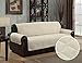 Quilted Micro Suede Pet Dog Couch Sofa Furniture Protector Cover, Kashi, 5 Colors, 3 Sizes (Sofa, Beige)