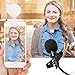 PoP voice Microphone Professional for USB Device Lavalier Lapel Omnidirectional Microphone for Computer, PC, Condenser Mic Audio & Video Recording, YouTube, Interview, Podcast, Vlogging (6.6 Feet)