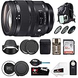 Focus Camera Sigma 24-70mm F/2.8 DG OS HSM Art Lens For Canon EF
W/Sigma USB Dock & 32GB SD Card Advanced Photo And Travel Bundle