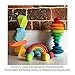 Grimm's Giant Marbles in Pastel Rainbow Colors - Set of 6 Large Wooden Balls