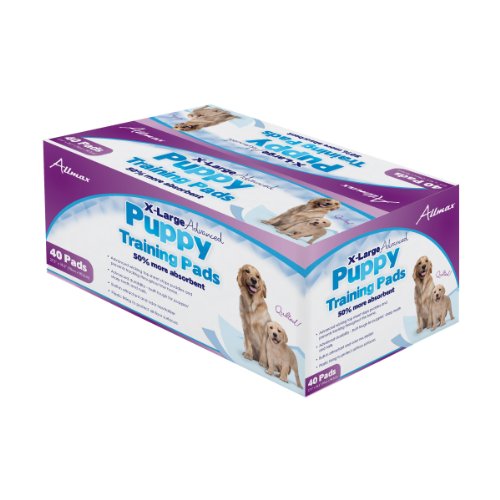 Allmax Premium Puppy Training Pads, 27.5-Inch by 35.5-Inch X-Large, 40-Piece - Thumbnail 5