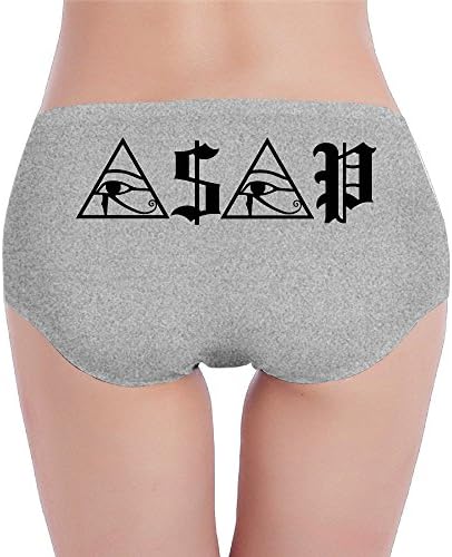Hip Hop ASAP Eye Of Hours Women's No Panty Lines Underwear Medium