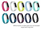 Jomoq Fitbit alta Wristband, Replacement Silicone Style Wristband Bracelet, Small, 10 Colors
