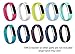 Jomoq Fitbit alta Wristband, Replacement Silicone Style Wristband Bracelet, Small, 10 Colors