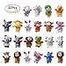 22pcs Soft Plush Animal Finger Puppets Set Baby Story Time for Theme Party Favor