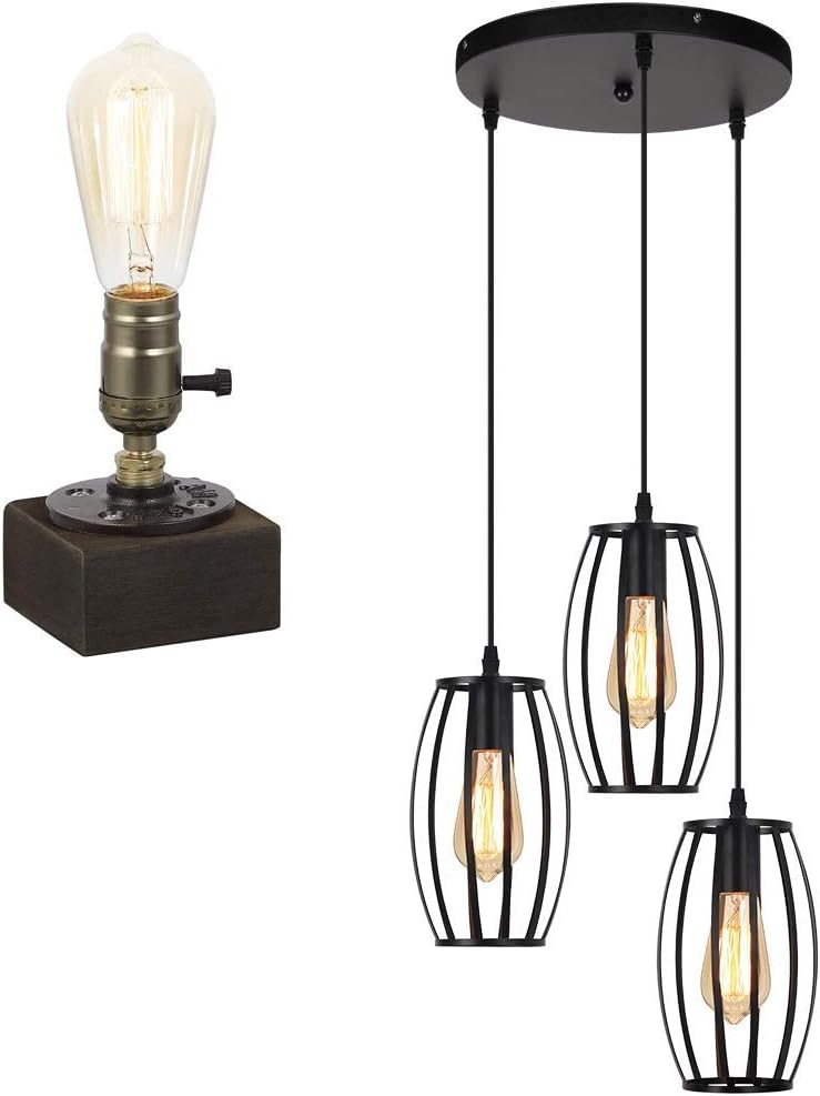 steampunk dining room light