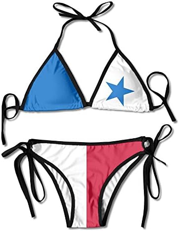 Flag of Panama Swimsuits Bikinis Thong Swimsuit for Beach Beach Swimming