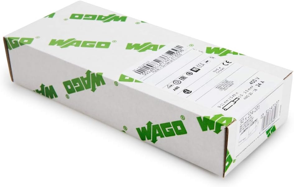 WAGO Inline Service connector, push-button on both sides, Lighting side, for all conductor types Installation side - Image 3