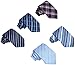 Premium Quality Tie By Set Of 5 Pcs With Mulitple Colors (NTTIE001,Color A)