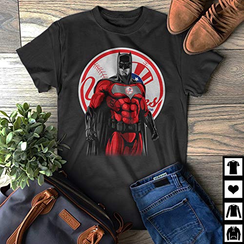 yankees batman shirt