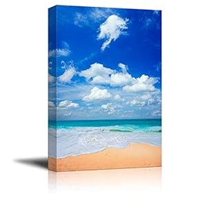 Peaceful Tropical Beach Wall Decor
