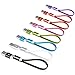OKRAY 8 Pack Short Micro USB Cable 0.66ft - USB 2.0 A Male to Micro B Cable Mini USB Charger with Metal Connector Compatible for Android, Samsung, HTC, Motorola, LG, Sony, Kindle, Power Bank and More