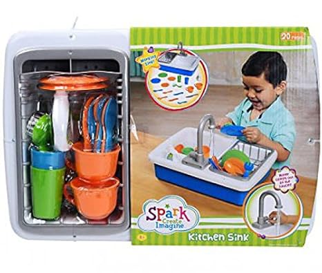 Buy Spark Kitchen Sink With Real Running Water Online At Low