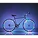 Rechargeable Bicycle Bike Rim Lights - Bicycle Wheel Wire Rim LED Cycling Flash Light - Colorful Wheel Lights - Waterproof for Safety and Fun - Multicolor