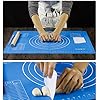 197x158-Non-Stick-and-No-Slip-Silicone-Baking-Pastry-Mat-50x40cm-Fondant-Mat-Dough-Rolling-Mat-with-Measurement-BPA-Free-Blue 19.7''x15.8'' Non-Stick and No-Slip Silicone Baking Pastry Mat 50x40cm Fondant Mat Dough Rolling Mat with Measurement…