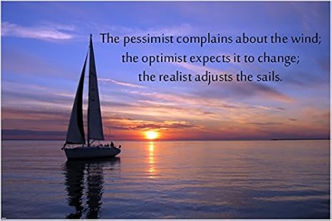 Coucher De Soleil Voilier Inspirants Poster 24 X 36 Marin De Citation Sagesse Epoustouflant Amazon Ca Maison Et Cuisine