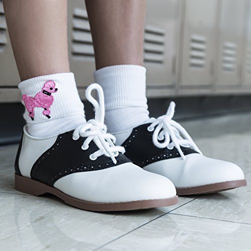 Hip Hop 50s Shop Child Girls Saddle Oxford Shoes 2 Black Pricepulse