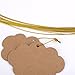 Shappy Metallic Cord Jewelry Thread Craft String Lift Cord for Jewelry and Craft Making, Gold, 100 Meters/ 109 Yards