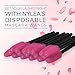 120 Pack Disposable Eyelash Applicator Wands - Curler Brush Set - Mascara Eyebrow Spoolers - Comb Wands Spoolies Brushes