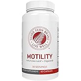 Silver Fern Brand Motility- Non-Laxative Constipation and Slow Motility Boost - 60 Capsules, 30 Day Supply - Contains Artichoke Leaf, Tender Okra Pods, & Winter Cherry